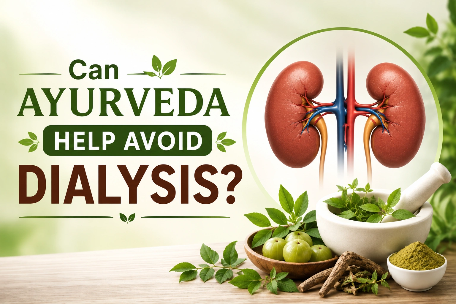Can Ayurveda Help Avoid Dialysis? Can Ayurveda Help Avoid Dialysis?
